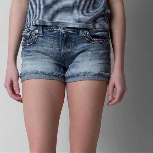 Miss me Frayed Stretch Short size 27 - Picture 7 of 9